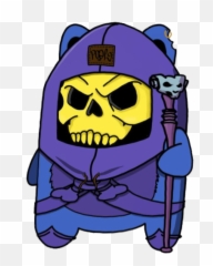 Stickergang Midget Skeletor Hes So - Skeletor Cute Png,Skeletor Transparent