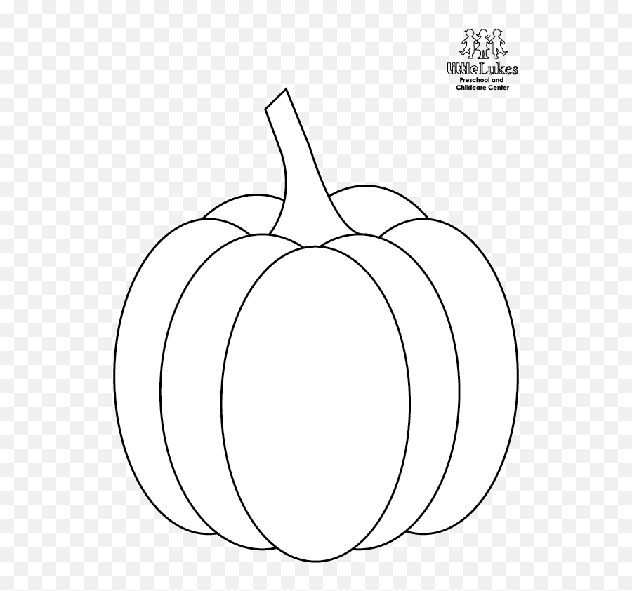 Free Thanksgiving Coloring Pages Little Lukes Preschool - Halloween Pumpkin Png White,Coloring Pages Png
