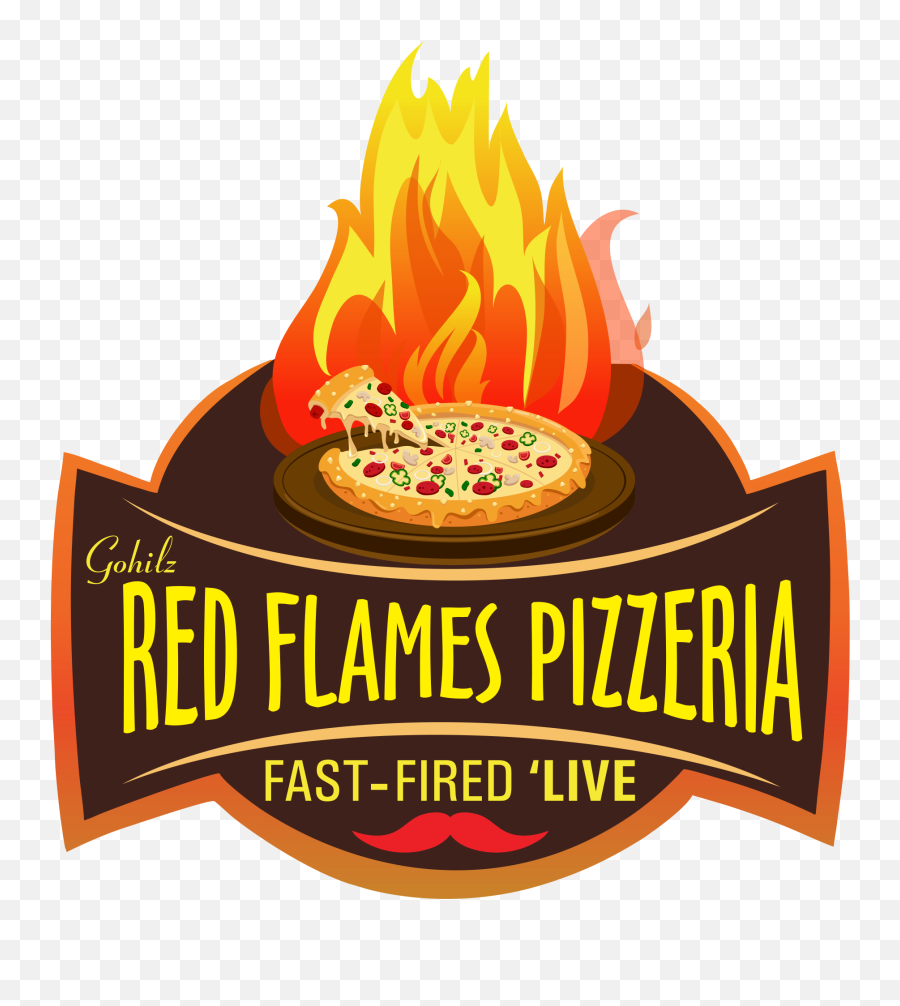 Home - Red Flames Pizzeria Pizza In Surat Adajan Red Flame Pizzeria Varachha Surat Png,Red Flames Png
