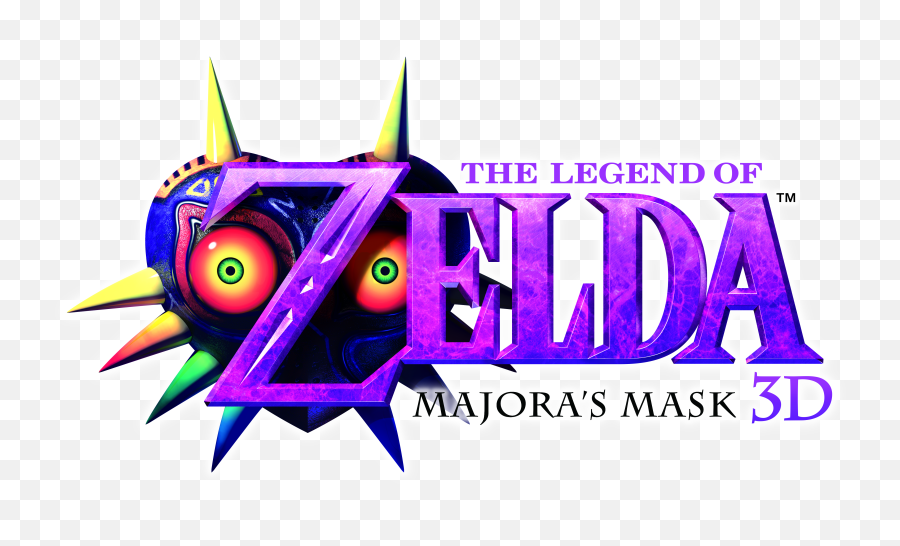 Zelda Majoras Mask Logo Png - Zelda Ocarina Of Time 3d,Majora's Mask Transparent