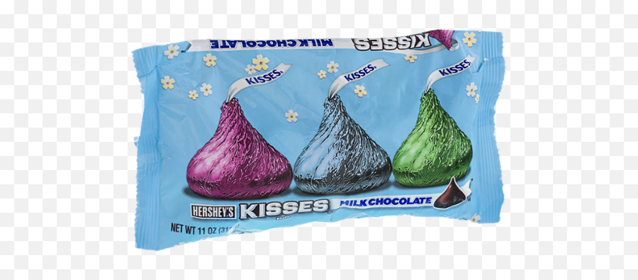 Download Hersheyu0027s Kisses Easter Milk Chocolate - Hersheys Easter Hershey Kisses Bag Png,Hershey Kiss Png