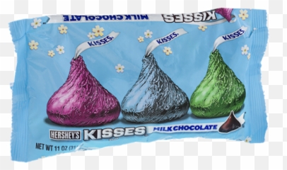 Download Hersheyu0027s Kisses Easter Milk Chocolate - Hersheys Easter Hershey Kisses Bag Png,Hershey Kiss Png
