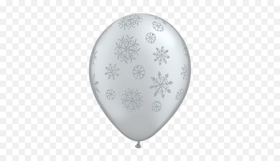 12 Snowflake And Circle Quick Link Blue Silver X50 - Balloons Png,Silver Snowflake Png