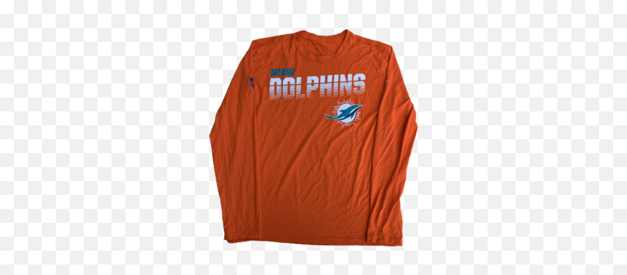 Miami Dolphins Team Trunk U2013 The Players - Long Sleeve Png,Miami Dolphins Png