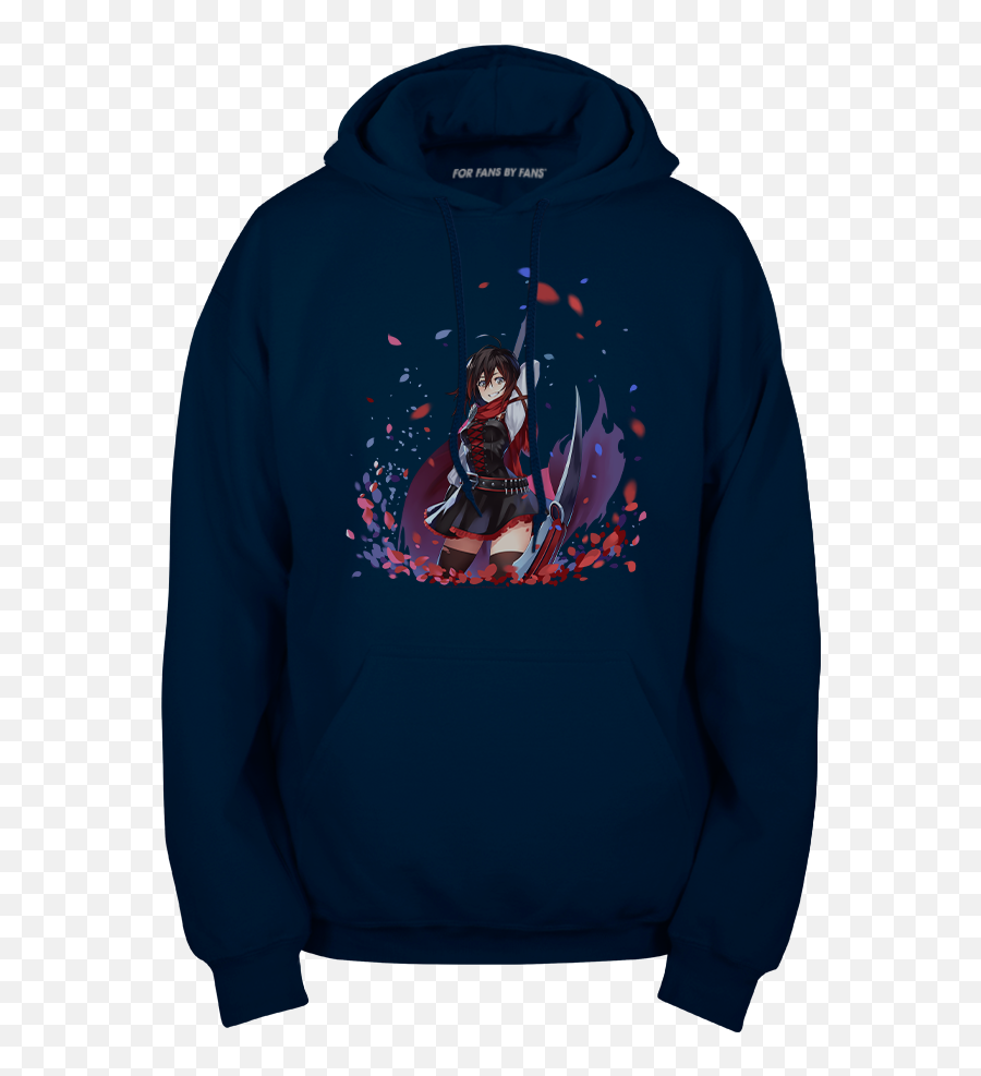 For Fans By Fansrubyu0027s Rose Petals Pullover Hoodie - Fictional Character Png,Rose Petals Transparent