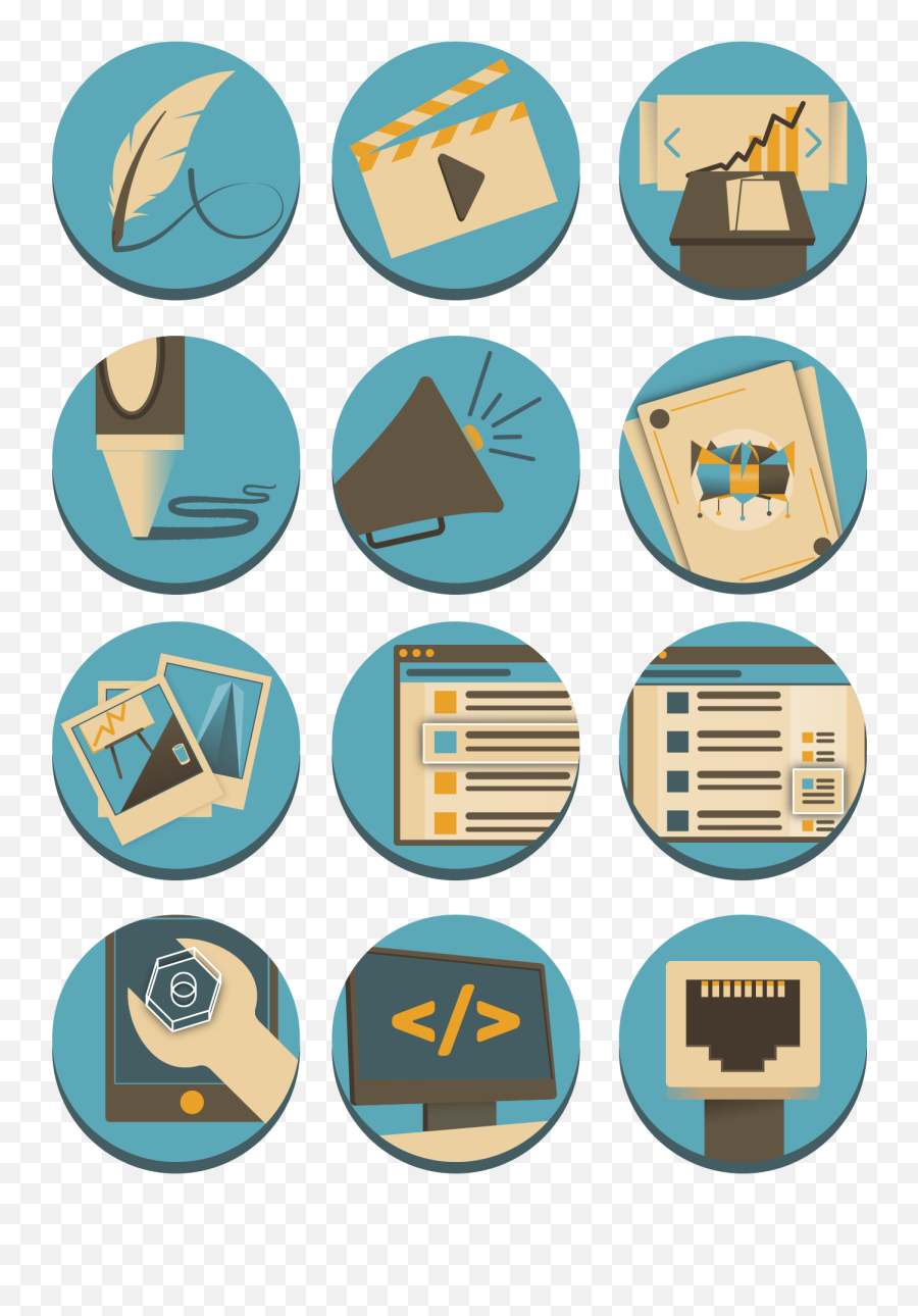 Iconography U003e Mike Meulstee - Horizontal Png,Problem Solver Icon