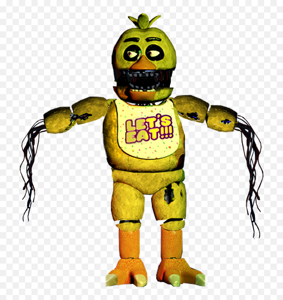 Clip Art Fnaf Clipart Withered Chica Nf68kci Kci Vac - Png Chica Fnaf And Withered Chica,Chica Icon