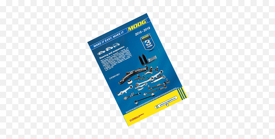 Download The Moog Car Parts Catalogue - Catalogo Moog Png,Spare Parts Icon