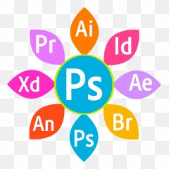 Font Adobe Color Logos Programs - Dot png
