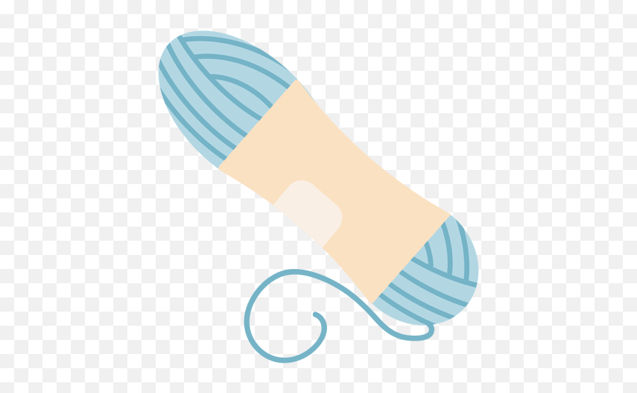 Blue Yarn Spool Flat Icon - Carretel De Linha Png,Yarn Ball Icon