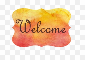 Prek K Open House - Welcome Sign Orange Png,Open House Png