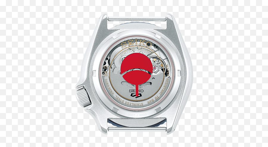 Seiko 5 Sports Naruto U0026 Boruto Limited Edition Sasuke - Seiko 5 Sasuke Uchiha Png,Design Icon Watch
