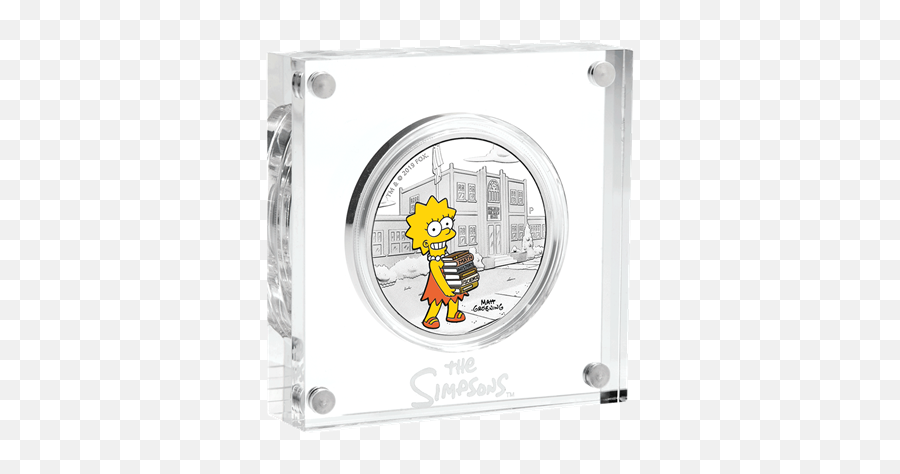Lisa - Silver Coin Simpsons Png,Lisa Simpson Png