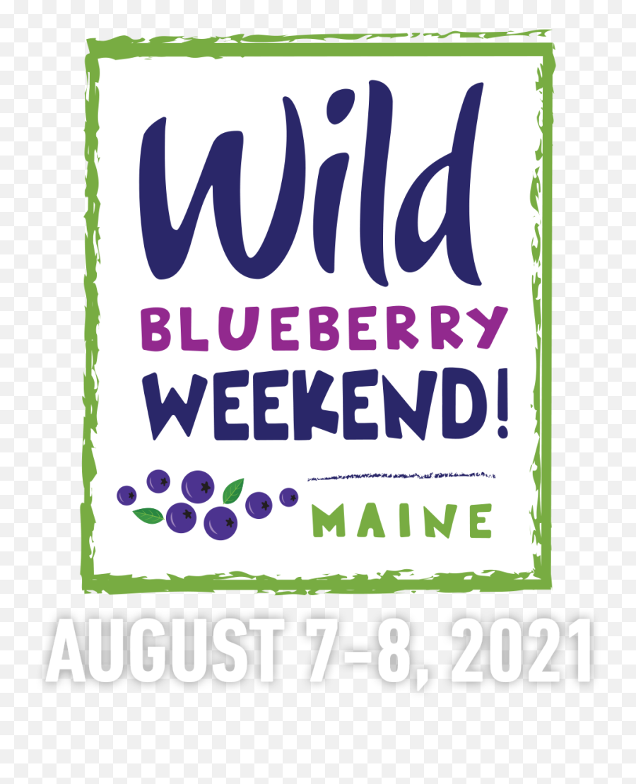 Wild Blueberry Weekend - Language Png,Blueberry Text Icon