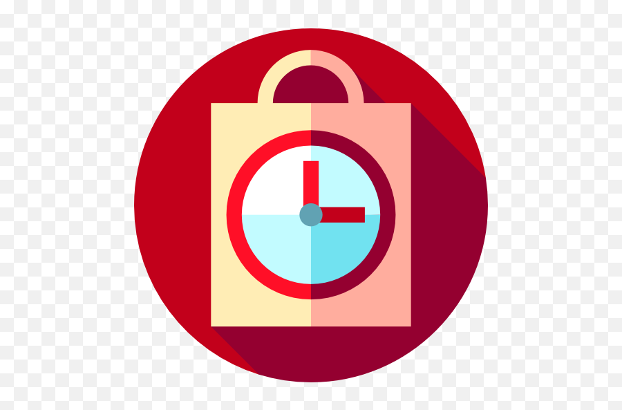 Shopping Bag History Clock Paper Order Commerce And - Takes A Village To Raise A Child Gif Png,Brown Paper Bag Icon