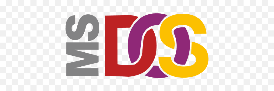 Msdos Logo - Transparent Png U0026 Svg Vector File Ms Dos Png,Paypal Logo Download