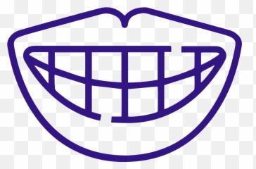 Smile Makeover Same - Day Restore Modern Dentistry Kids Mouth Clipart Black And White png
