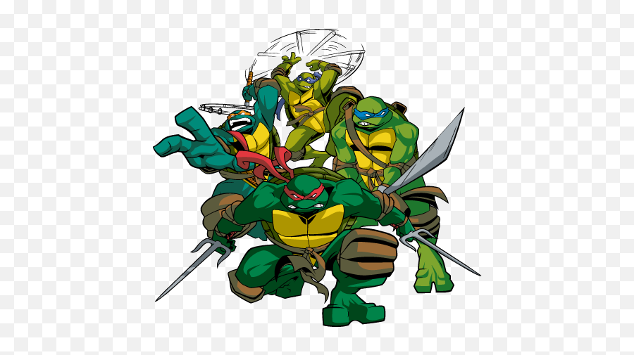 Teenage Mutant Ninja Turtles - Transparent Teenage Mutant Ninja Turtles 2003 Png,Teenage Mutant Ninja Turtles Png