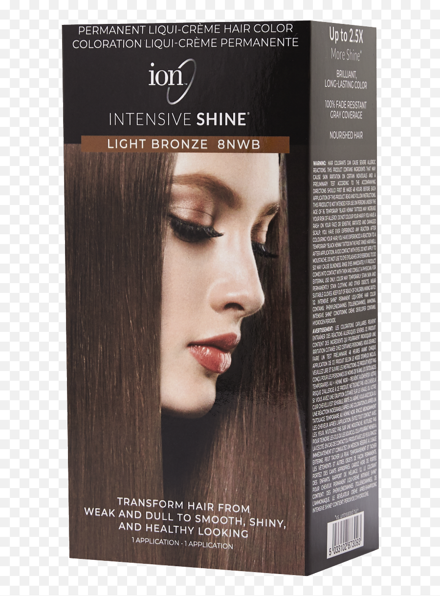 Intensive Shine Hair Color Kit By Ion - Hair Coloring Png,Ariel Icon For Hire Clothing Line