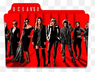 Oceans 8 2018 Transparent Folder Icon Png - DesignBust
