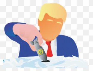 Can A Nuclear Bomb Stop Hurricane - Cartoon png