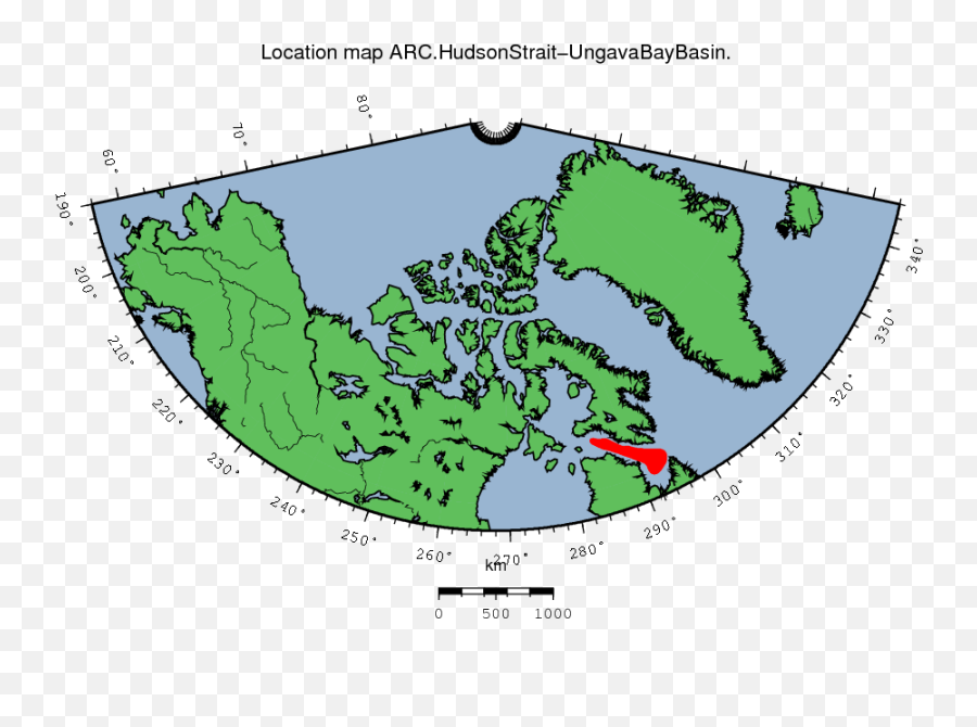 Arc - Hudson Strait Ungava Bay Basin Yukon Arctic Coastal Plain Png,Icon On The Bay