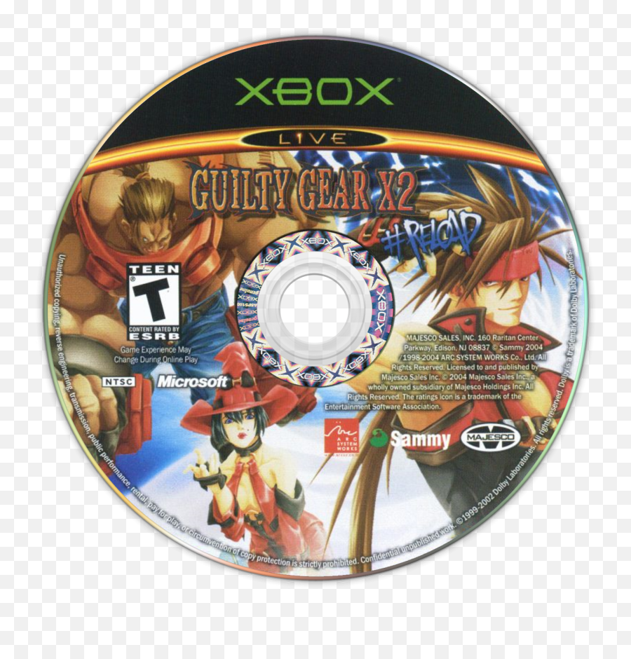 Guilty Gear X2 Reload - Microsoft Xbox Game U2013 Your Gaming Shop Guilty Gear X2 Png,Guilty Icon