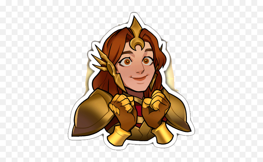 Leona Legends Of Runeterra Sticker - Leona Legends Of Legends Of Runeterra Emotes Gif Png,League Of Legends Icon Emote
