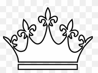 Download King And Queen Crowns Drawings - White Png