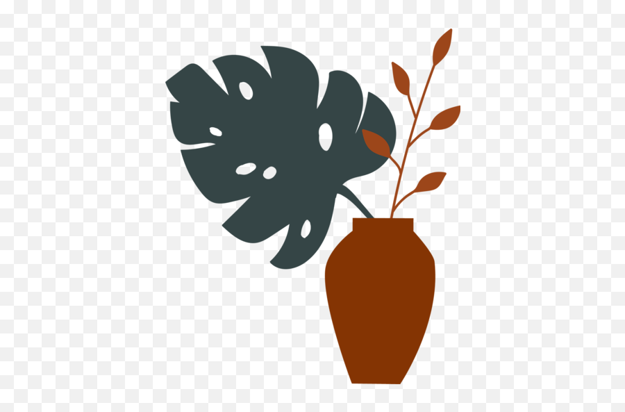 Leaf Plant Vase Flower Pot Free Icon - Iconiconscom Butterfly Png,Flower Pot Icon