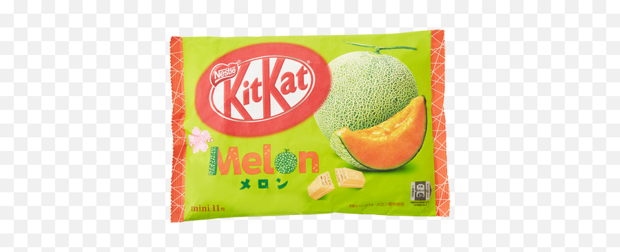 Exclusive Japanese Kit Kats U2013 Japan Haul - Kitkat Melon Png,Kitkat Icon Pack