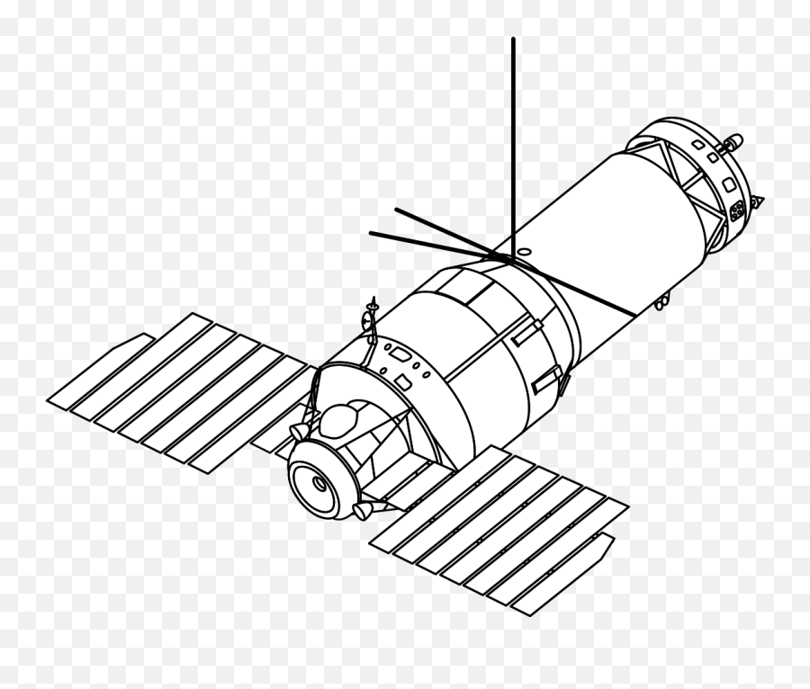 Almaz - Wikipedia Draw A Space Probe Easy Png,Zarya Icon
