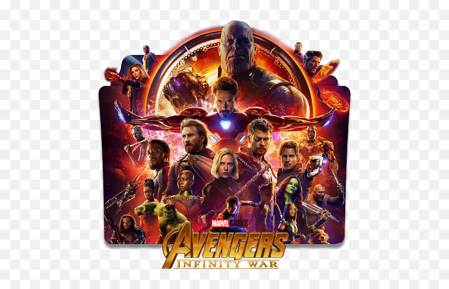 Download Album Poster Wasp Cover Cinematic Universe Thanos - Avengers Infinity War Folder Icon Png,Wasp Png