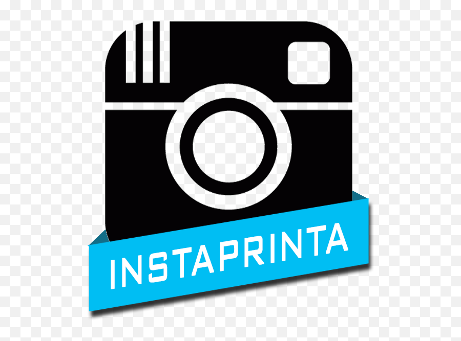 Download Hd Product Icon Instaprinta Black - Purple Instagram Png,Instagram Logo\