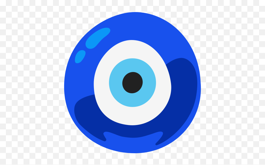 Nazar Amulet Emoji - Emoji De Ojo Turco Png,Amulet Icon