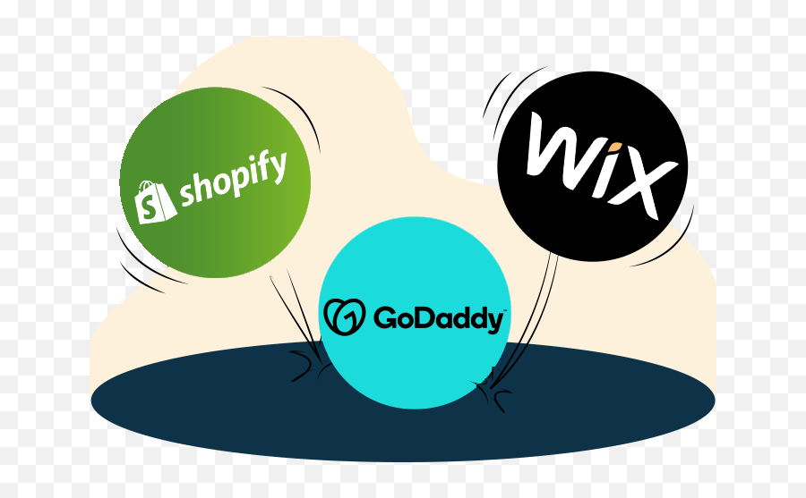 Shopify Vs Wix What Platform To Use For Your Online Png Godaddy Desktop Icon