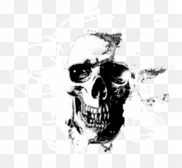 Free Skull Vector Psd Graphic - VectorHQcom Transparent png