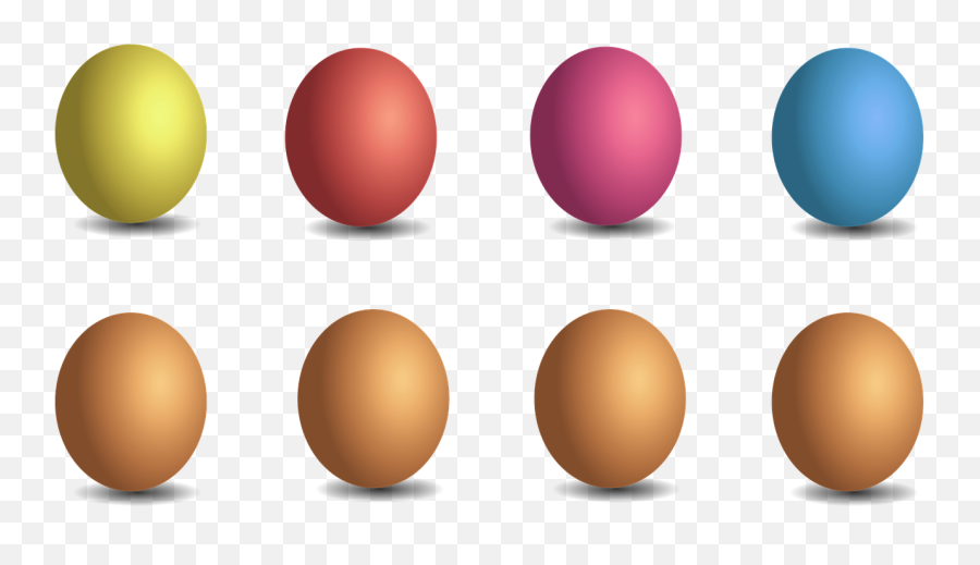 Eggcolorfuleaster Eggschicken Eggscolor - Free Image Colored Egg Png,Easter Eggs Transparent
