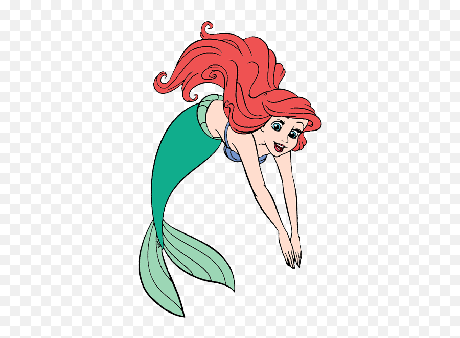 Download Hd Jpg Free Stock Ariel Transparent Svg - Little Animated Dive  Png,Mermaid Silhouette Png - free transparent png images 