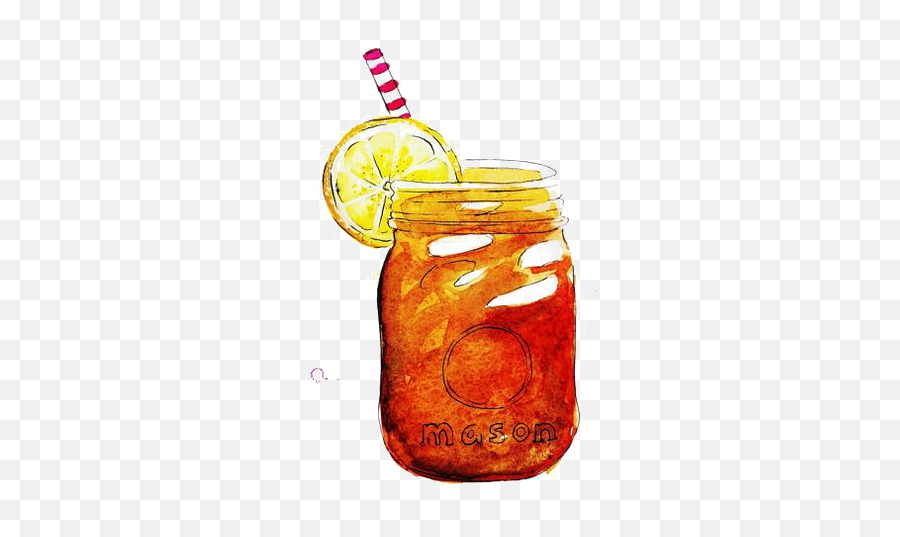 Library Drink Drawing Iced Tea - Transparent Iced Tea Clip Art Png,Iced Tea Png
