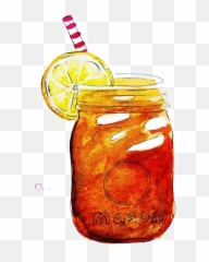 Library Drink Drawing Iced Tea - Transparent Clip Art png