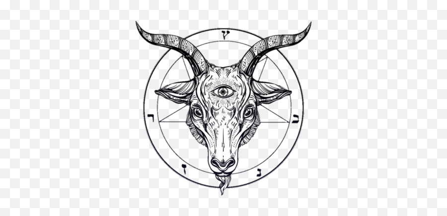 Satan - Satanic Goat Head Png,Satan Transparent