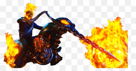 Ghost Rider Clipart Transparent - Nicolas Cage Motorcycle Movie png