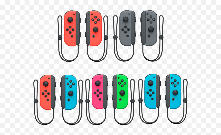 Download Free Png Nintendo Controller Joy - Con Pair Nintendo Switch Joy Con Set,Nintendo Controller Png