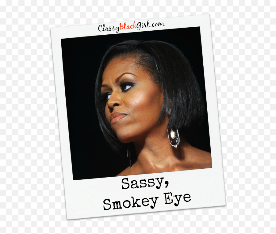 Download Michelle Obama Face Png Clip - Michelle Obama Bob,Michelle Obama Png