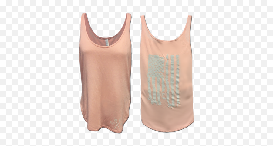 Ladies Flowy Tank With Distressed - Active Tank Png,Distressed American Flag Png