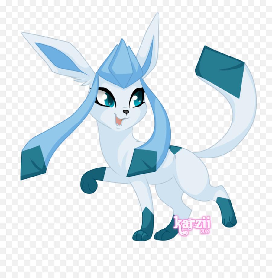 Glaceon - Glaceon Hd Png Download Original Size Png Image Cartoon,Glaceon Png