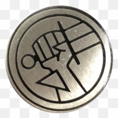 Hellboy Bprd Logo Enamel Pin - Bureau For Paranormal Research And Defense png