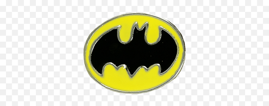 Vintage Batman Logo Pin - Well Known Symbol Png,Batman Logo Images