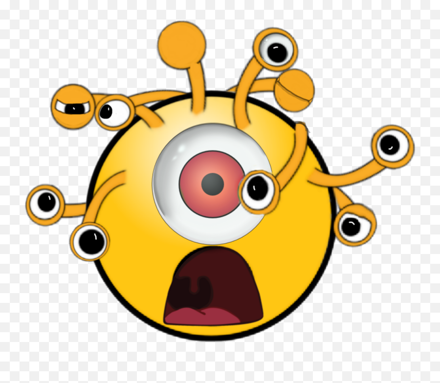 Emoji Beholder Dungeonsanddragons - Portable Network Graphics Png,Beholder Png